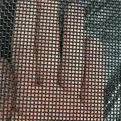 10 12 14 mesh stainless steel security window screen / mosquito net wire mesh with good quality on China WDMA