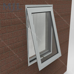 2018 Hot Sell Factory Price White Color Aluminum Double Top Hung Window on China WDMA