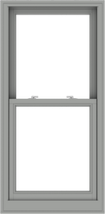 WDMA 28x57 (27.5 x 56.5 inch)  Aluminum Single Double Hung Window without Grids-1