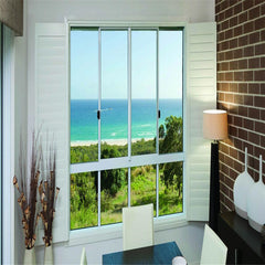 3 tracks sliding window double glazed aluminum sliding windows drawing on China WDMA