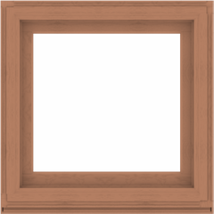 WDMA 34x34 (33.5 x 33.5 inch) Composite Wood Aluminum-Clad Picture Window without Grids-4