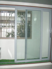 4 Track Sliding Door Aluminum Frame Aluminum Sliding Glass Door For Entry Door on China WDMA