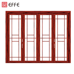 4 panel rail sliding doors external foshan burglar proof aluminum double glass heat insulation sliding door exterior on China WDMA