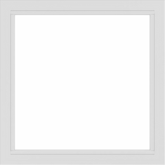 WDMA 42x42 (41.5 x 41.5 inch) Vinyl uPVC White Picture Window without Grids-2