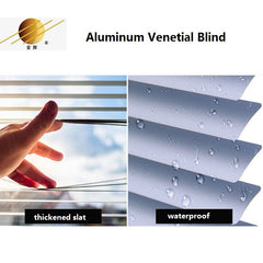 50mm / 2" aluminum venetian slats used for inside or outside aluminum venetian blinds