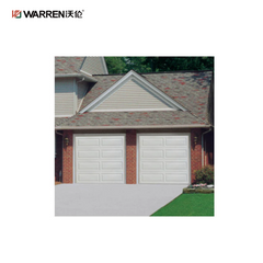 Warren 9x14 Black and Glass Garage Door With Windows for Home