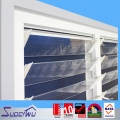 AU & NZ standard aluminium aluminium jalousie window frame colours on China WDMA
