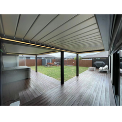 Warren 10x20 louvered roof pergola with patio aluminum canopy