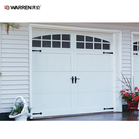 Warren 11x10 Automatic Folding Garage Doors With Windows for House