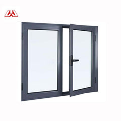 Aluminium/PVC Frame Double Hung Window Toilet Cheap Double Glass Casement Windows on China WDMA