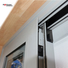 Aluminium sliding glass windows with blinds bulit- in on China WDMA