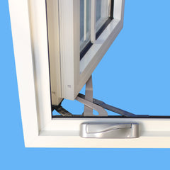 Aluminum Alloy Frame Material and Swing Open Style thermal break casement window on China WDMA