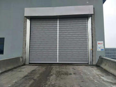 Aluminum Frame Entry Door Roll Up Industrial Door on China WDMA