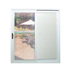 Aluminum Glass Sliding Patio Door with Blinds Inside on China WDMA