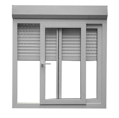 Aluminum Profile Sliding Windows Roller Shutter Exterior Window on China WDMA