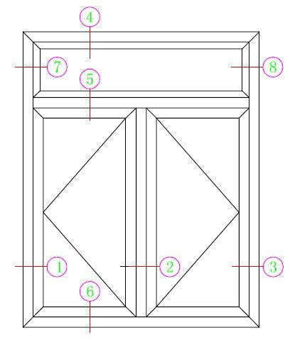 Aluminum double casement window with Australian standard & color option ,high quality on China WDMA