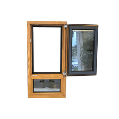 BAISHUN Aluminum Casement Windows Two Way Open on China WDMA