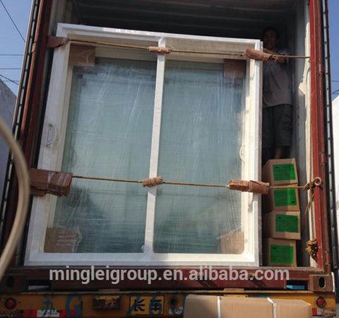 Best exterior patio balcony pvc sliding glass doors on China WDMA