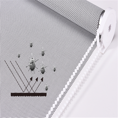 Blackout roller blind fabric inside double glass window roller blind with blind screw on China WDMA