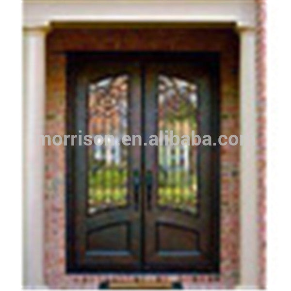 Cheap price entry door iron door with side lite on China WDMA