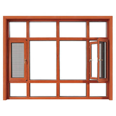 China customized aluminum metal casement windows on China WDMA