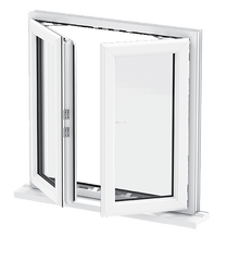 Chinese supplier huge latest window design aluminum casement double glazed energy saving window on China WDMA