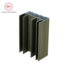 Competitive price extruded aluminum sliding window frame on China WDMA