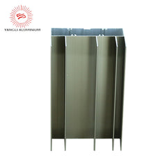 Competitive price extruded aluminum sliding window frame on China WDMA