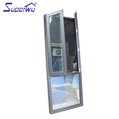 Customizable frame aluminum alloy double casement window double glazed casement window on China WDMA