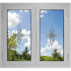 Customized size double glazed aluminum casement window on China WDMA