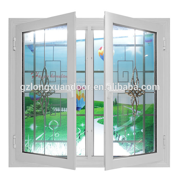 Customized size double glazed aluminum casement window on China WDMA