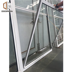 Double hung vs single windows aluminum frame grill design vertical sliding windows on China WDMA