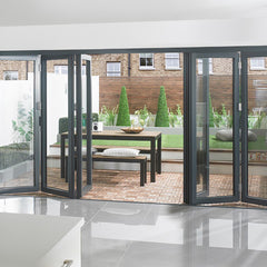 Excellent Quality High Performance Aluminum Folding Door for house or villa on China WDMA