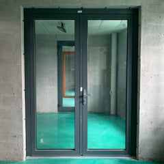 Exterior aluminum casement door french door on China WDMA