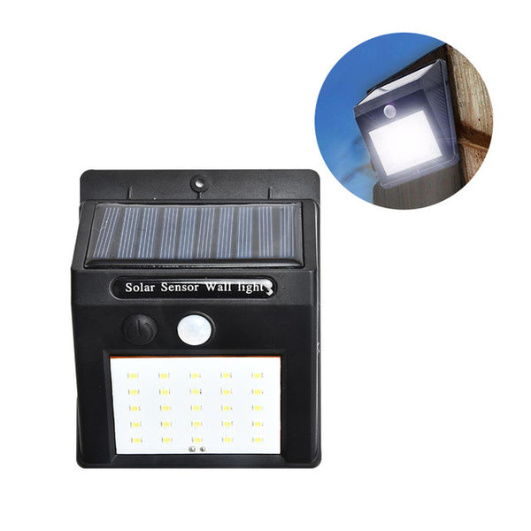 Factory Direct Mounted Morden Good Black Sensor Ip65 Powered External Light Wall Solar Light For Patio Decks on China WDMA