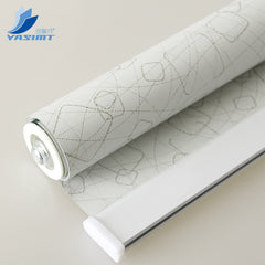 Factory Direct waterproof and sunshade roller blinds beautiful window curtain windows with blinds inside on China WDMA