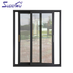 Factory Directly aluminum wood composite door windows and doors dubai sliding for warehouse on China WDMA