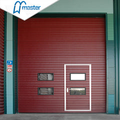 Factory Price Fireproof Sectional Steel Industrial Sliding Door With Torsion Spring on China WDMA on China WDMA