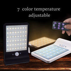 Factory direct Mounted Morden Good Black Sensor IP65 Powered External light Wall solar light For Patio Decks on China WDMA