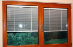 Factory direct sale marvin windows built in blinds UB6296 on China WDMA