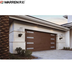 WDMA Garage Doors 9x7 Modern Black Garage Doors 9x7 Insulated Garage Door Aluminum