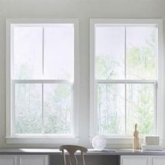 WDMA Cottage Style Double Glazing White Fixed Upvc Windows
