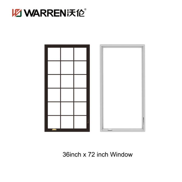 36x72 window NFRC Certificate thermal insulation aluminum casement picture window