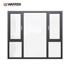 75 Aluminum double glass casement window color customized used doors and windows for sale