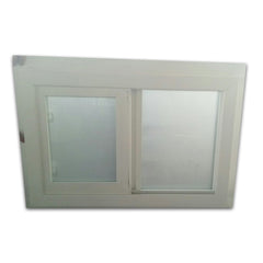 WDMA Top 10 Hot Sale House Bathroom Used Frosted Tempered Glass PVC Sliding Window