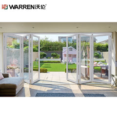 Warren 24x77 Bifold Aluminium Tempered Glass Black Small Bathroom Door Cost