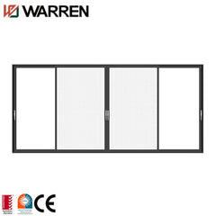 Kitchen sliding door manual glass sliding door window system slide