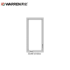 WDMA 32x46 Window Double Glass Aluminium Windows Triple Insulated Windows