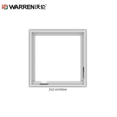48x72 Fixed Picture Aluminum Double Glass Black Wholesale Window Price