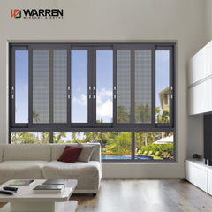 46x46 window energy saving heat insulation simple design aluminum sliding window residential